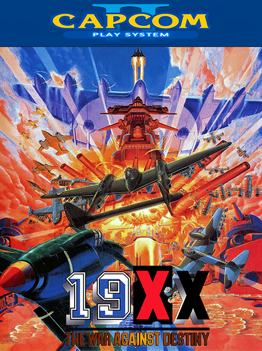 19XX - the war against destiny (951207 USA) Arcade Game Cover